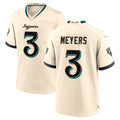 J.Jaguars #3 Jakobi Meyers Player Natural 2026 Rivalries Collection Game Ndoa Stitched Jerseys