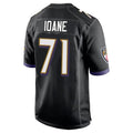 B.Ravens #71 Olaivavega Ioane Player Black Alternate Home Ndoa Stitched Jerseys