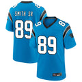 C.Panthers #89 Steve Smith Sr Player Blue Home Game Ndoa Stitched Jerseys