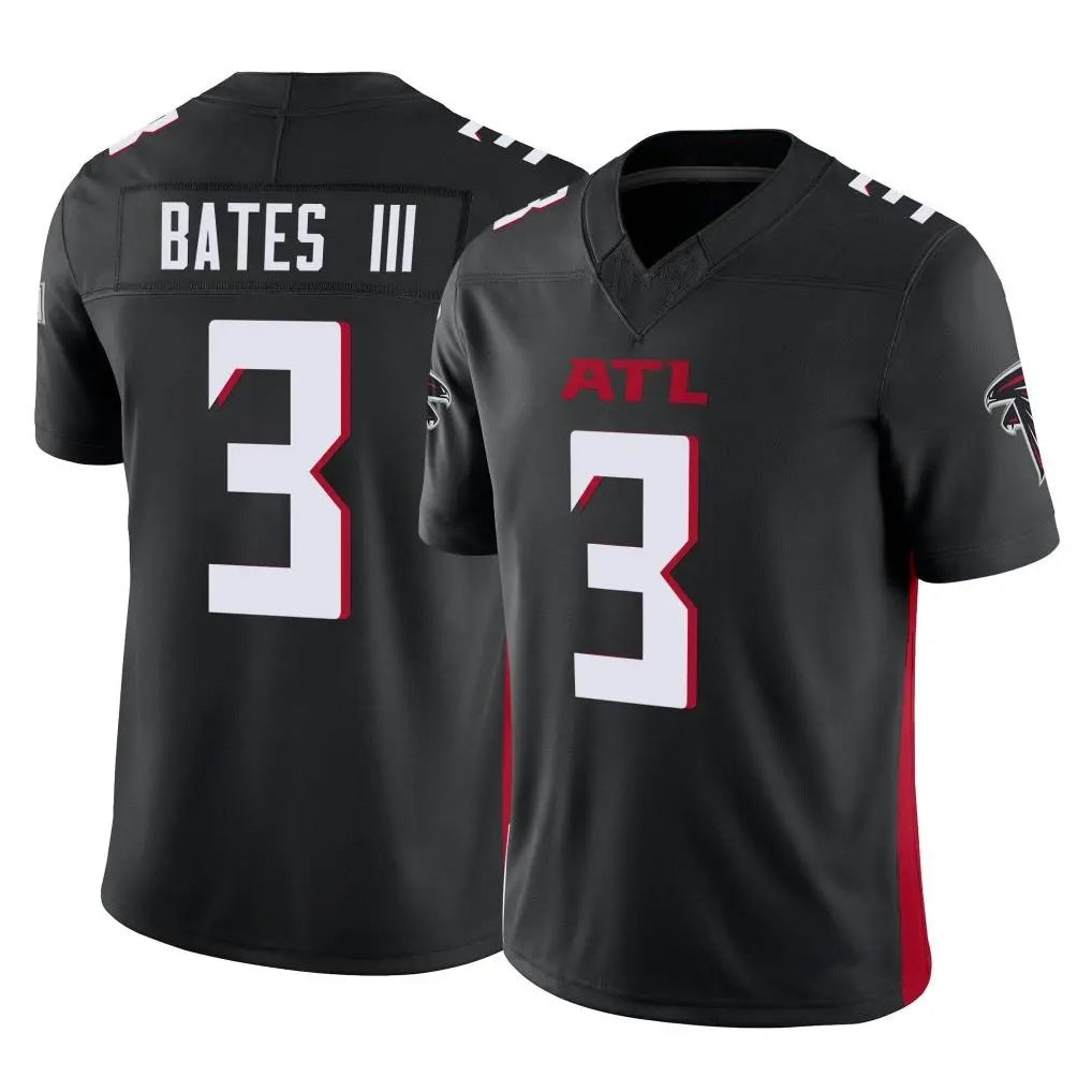 A.Falcons #3 Jessie Bates III Player Black Vapor F.U.S.E. Limited Home Game Ndoa Stitched Jerseys