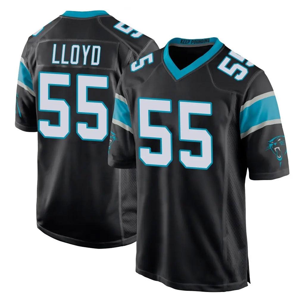 C.Panthers #55 Devin Lloyd Player Black Game Ndoa Stitched Jerseys