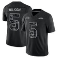 NY.Jets #5 Garrett Wilson Player Black Limited 2026 Salute to Service Home Game Ndoa Stitched Jerseys