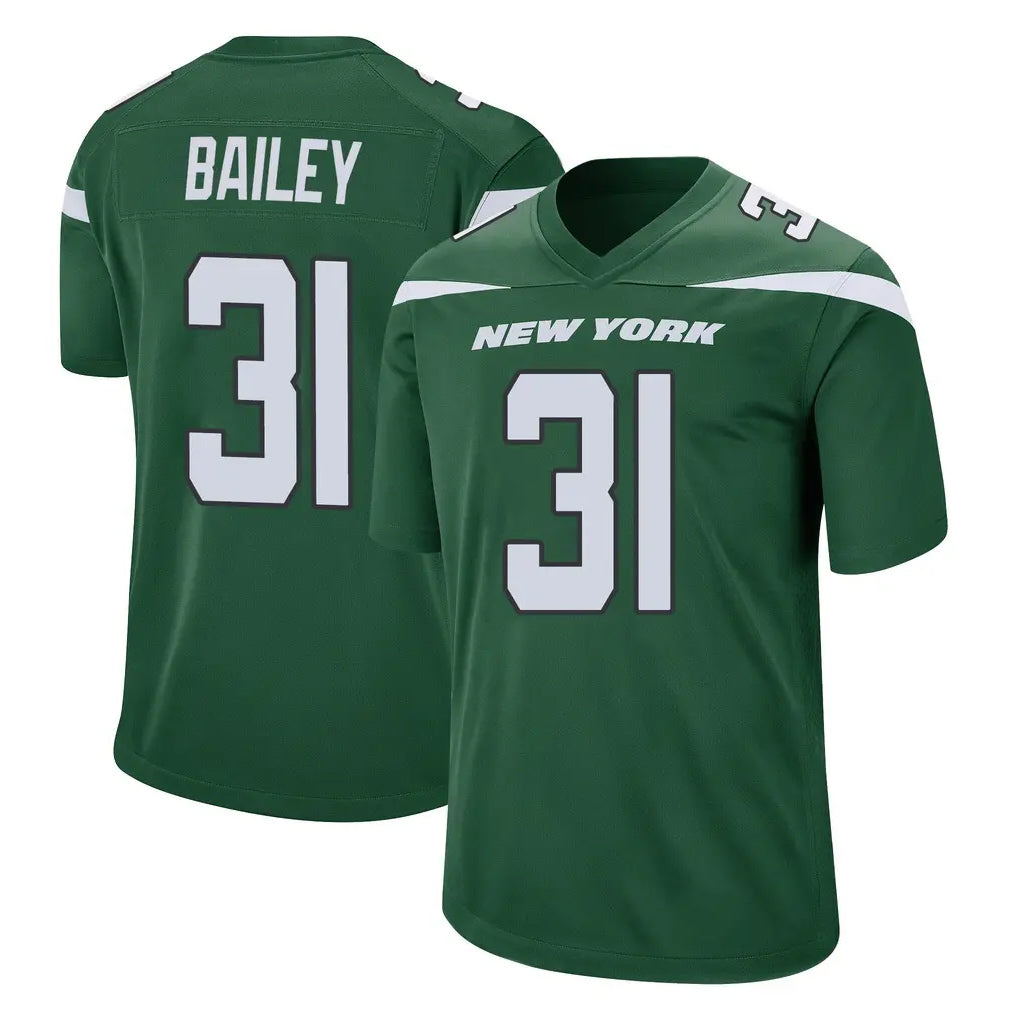 NY.Jets #31 David Bailey Player Green Home Game Ndoa Stitched Jerseys