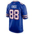 B.Bills #88 Dawson Knox Player Royal Home Game Ndoa Stitched Jerseys