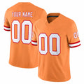 Custom TB.Buccaneers Orange Limited Vapor F.U.S.E. Home Game Any Name & Numbers Ndoa Stitched Jerseys
