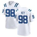 IN.Colts #98 Arden Key Player White Home Game Ndoa Stitched Jerseys