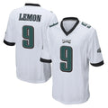 P.Eagles #9 Makai Lemon Player White Home Game Ndoa Stitched Jerseys