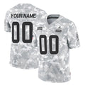 Custom C.Browns Arctic Camo Salute to Service Limited Home Game Any Name & Numbers Ndoa Stitched Jerseys