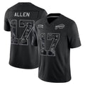 B.Bills #17 Josh Allen Player Black Limited 2026 Salute to Service Home Game Ndoa Stitched Jerseys