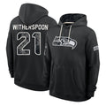 S.Seahawks #21 Devon Witherspoon Player 2026 Black Logo Pullover Hoodies Limited Game Ndoa Stitched Jerseys