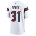 Ndoa H.Texans #31 Dameon Pierce White Game Jersey