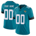 Custom J.Jaguars Teal Vapor Untouchable Limited Home Game Any Name & Numbers Ndoa Stitched Jerseys