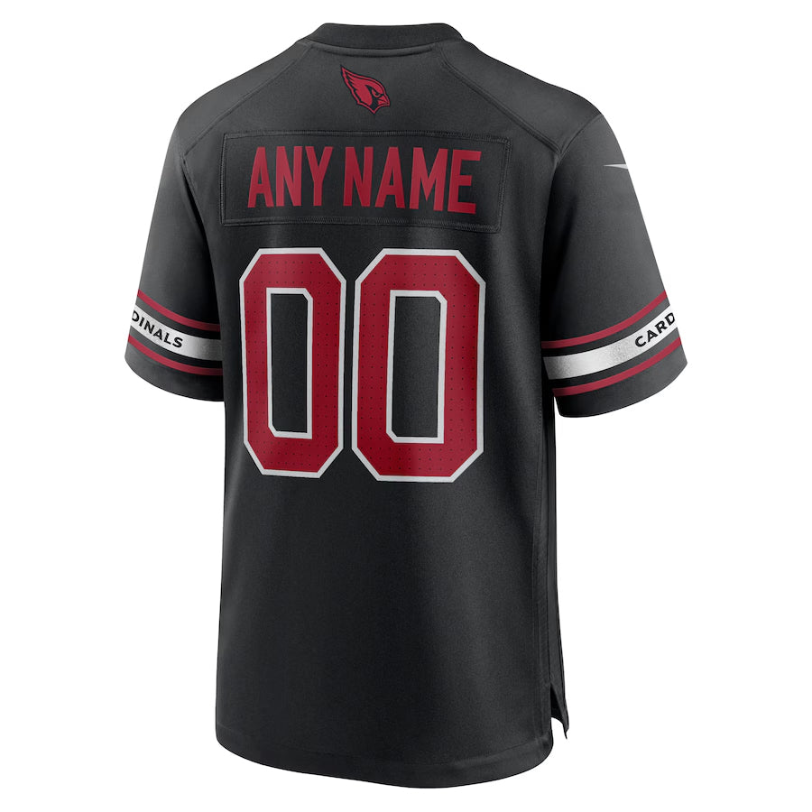 Custom A.Cardinals Black Replica Alternate Game Ndoa Stitched  Jerseys