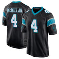 C.Panthers #4 Tetairoa McMillan Player Black Game Ndoa Stitched Jerseys