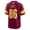 Ndoa W.Commanders #86 Zach Ertz Burgundy Game Jersey