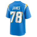 Ndoa LA.Chargers #78 Andre James Powder Blue Team Game Jersey