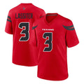 H.Texans #3 Kamari Lassiter Player Red Alternate Home Game Ndoa Stitched Jerseys