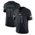 P.Eagles #11 Jihaad Campbell Player Limited Black Impact Home Game Ndoa Stitched Jerseys