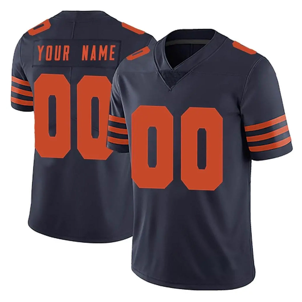 Custom C.Bears Navy Blue Alternate Vapor Untouchable Limited Any Name & Numbers Ndoa Stitched Jerseys