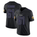 MN.Vikings #61 Jalen Redmond Player Black Impact LImited Home Game Ndoa Stitched Jerseys