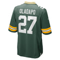 Ndoa GB.Packers #27 Kitan Oladapo Green Game Jersey