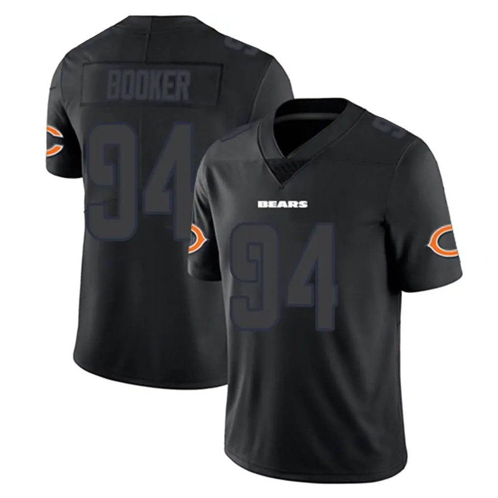 C.Bears #94 Austin Booker Player Black Impact Limited Game Ndoa Stitched Jerseys