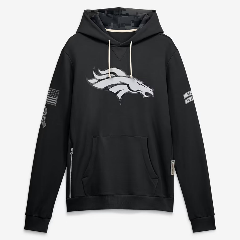 D.Broncos 2026 Black Logo Pullover Hoodies Limited Game Ndoa Stitched Jerseys