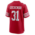 Ndoa SF.49ers #31 Isaac Guerendo Scarlet Game Jersey