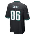 P.Eagles #86 Zach Ertz Player Black Home Game Ndoa Stitched Jerseys