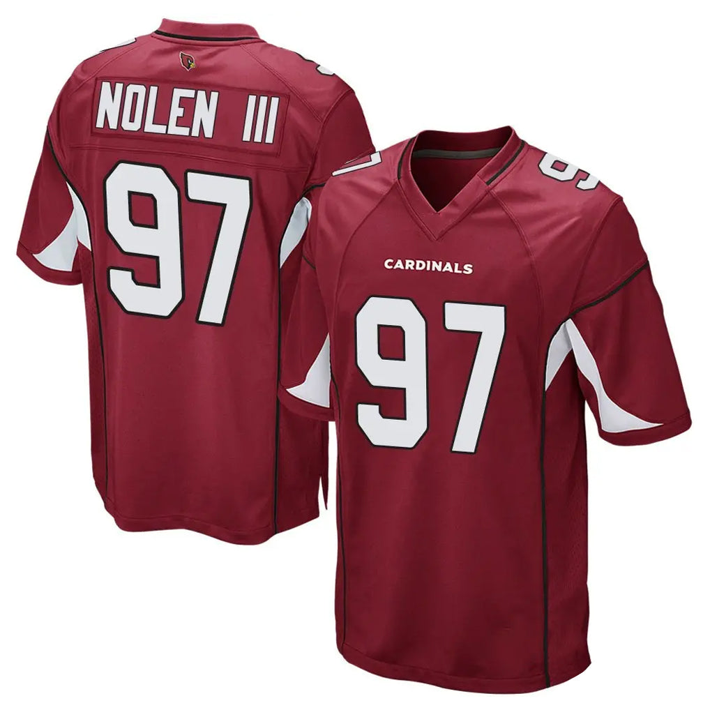 A.Cardinals #97 Walter Nolen III Player Cardinal Home Game Ndoa Stitched Jerseys