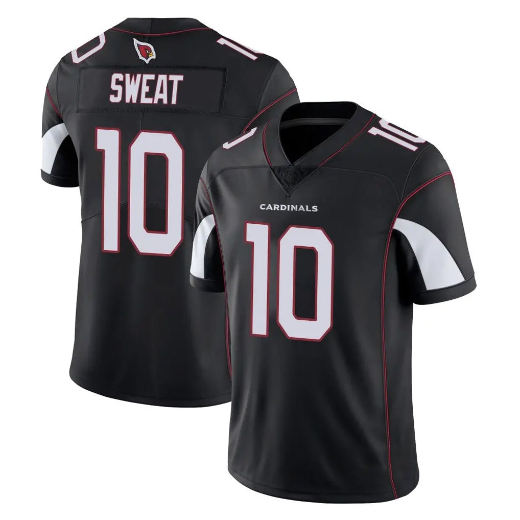 A.Cardinals #10 Josh Sweat Player Black Vapor Limited Home Game Ndoa Stitched Jerseys