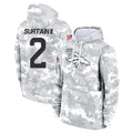 D.Broncos #2 Pat Surtain II Player Arctic Camo Salute to Service Hoodies Limited Game Ndoa Stitched Jerseys