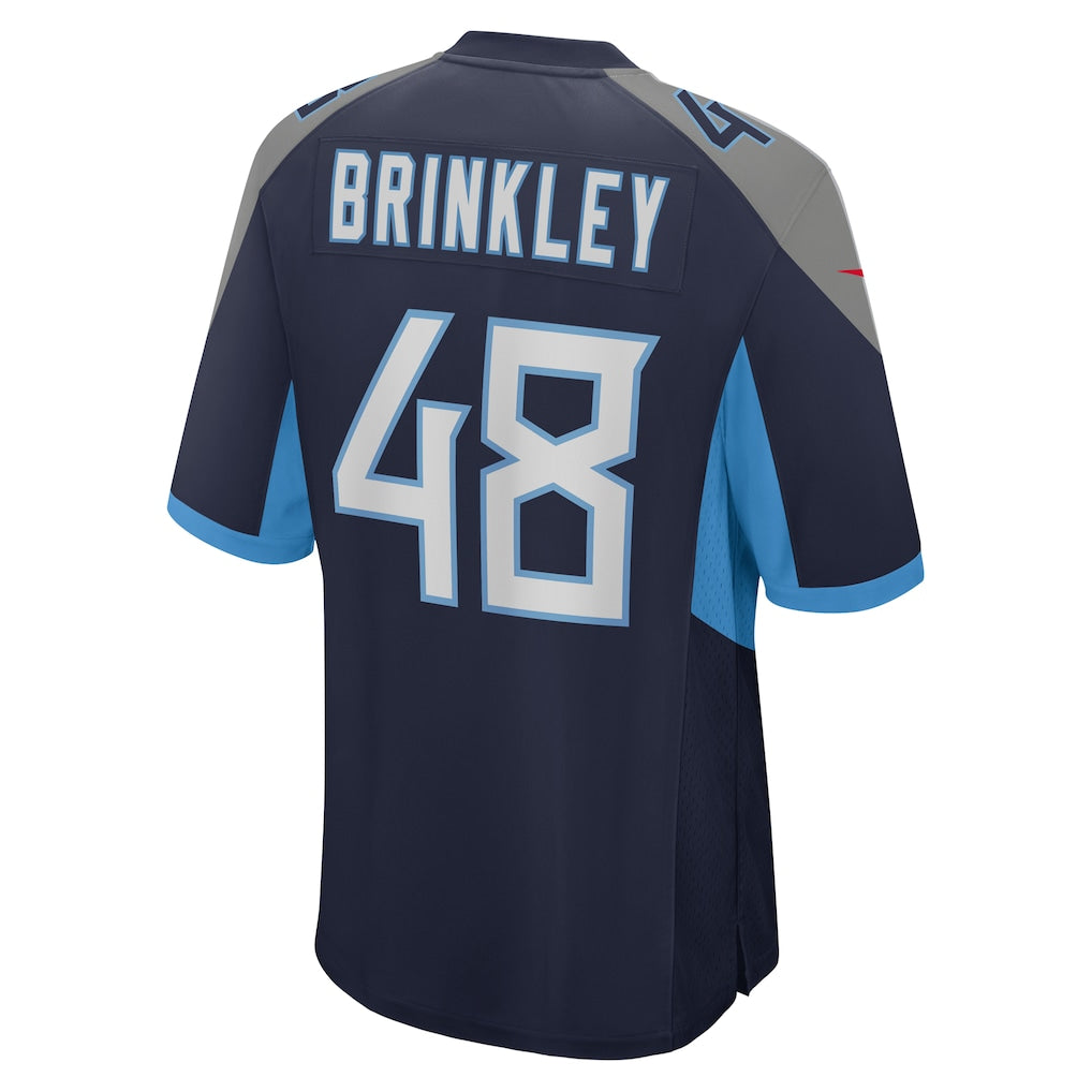 Ndoa T.Titans #48 Beau Brinkley Navy Game Jersey