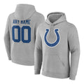 Custom IN.Colts Heather Gray Club Fleece Hoodie Limited Any Name & Numbers Ndoa Stitched Jerseys