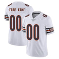 Custom C.Bears White Vapor Untouchable Limited Home Game Any Name & Numbers Ndoa Stitched Jerseys