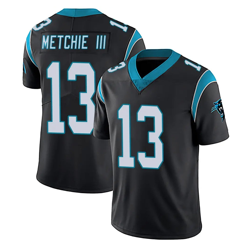 C.Panthers #13 John Metchie III Player Black Vapor Untouchable Limited Game Ndoa Stitched Jerseys