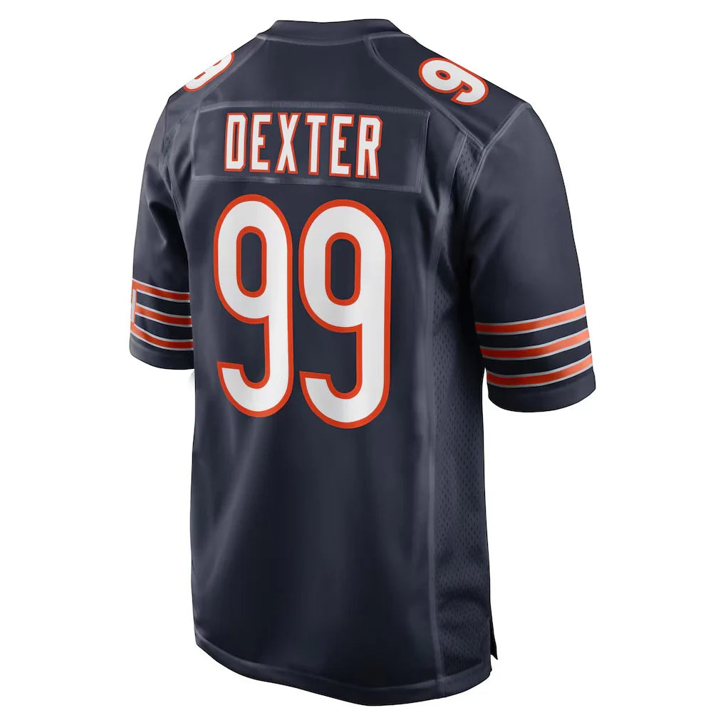 C.Bears #99 Gervon Dexter Sr. Player Navy Home Game Ndoa Stitched Jerseys