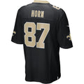 Ndoa NO.Saints #87 Joe Horn Black Game Retired Player Jersey