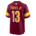 Ndoa W.Commanders #13 Emmanuel Forbes Jr. Burgundy Game Jersey