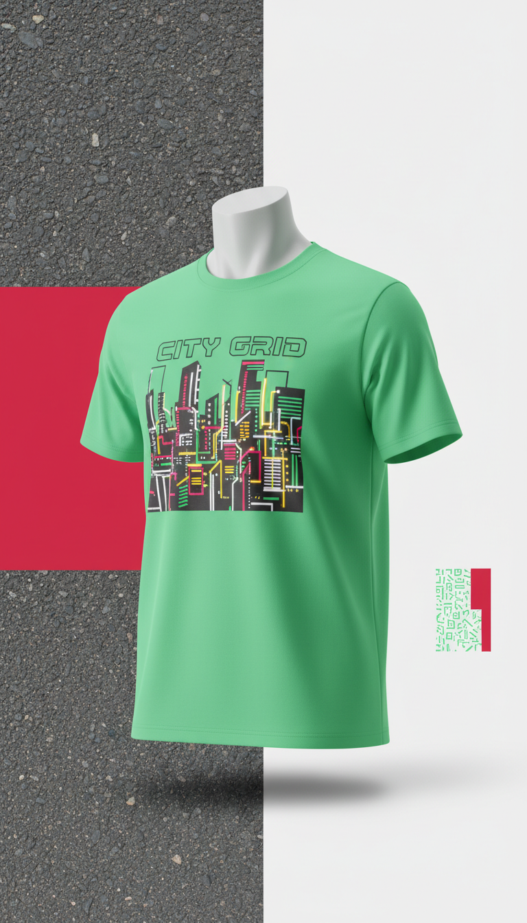 Urban oversized tee with dropped shoulders