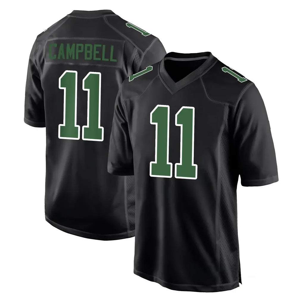 P.Eagles #11 Jihaad Campbell Player Carbon Green Fashion Home Game Ndoa Stitched Jerseys