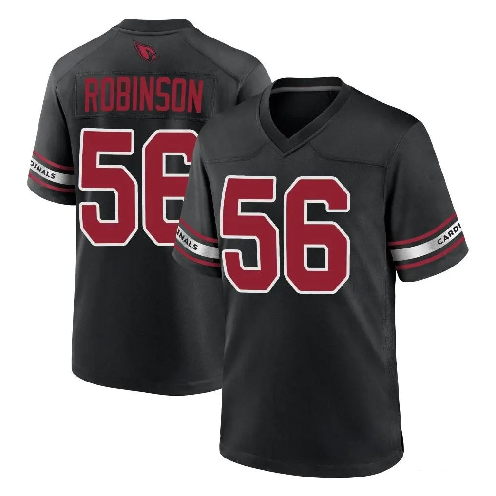 A.Cardinals #56 Darius Robinson Player Black Alternate Game Ndoa Stitched Jerseys