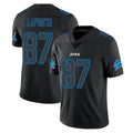 D.Lions #87 Sam LaPorta Player Black Impact Limited Home Game Ndoa Stitched Jerseys