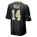 Ndoa NO.Saints #14 Devaughn Vele Black Team Game Jersey
