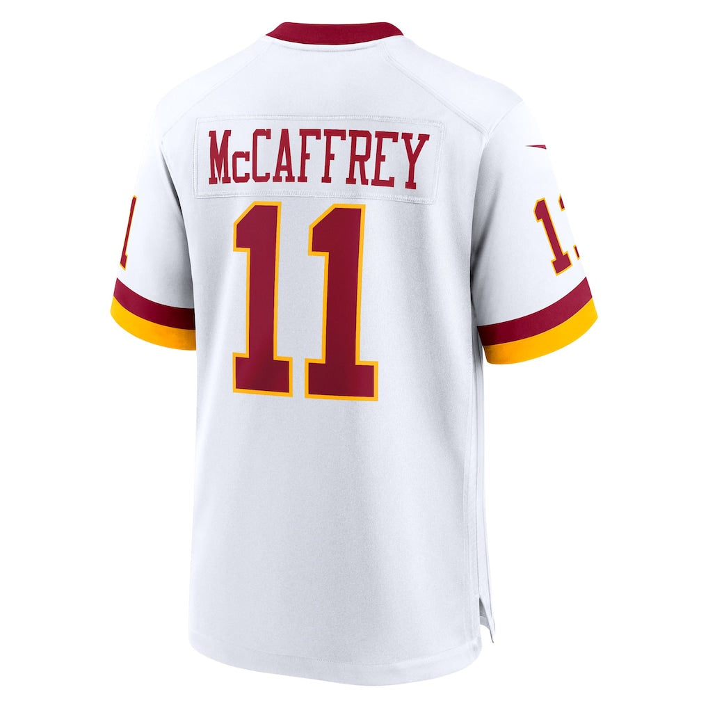Ndoa W.Commanders #11 Luke McCaffrey White Game Super Bowl Era Jersey
