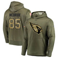 A.Cardinals #85 Trey McBride Player Olive Salute to Service Limited Hoodies Ndoa Stitched Jerseys