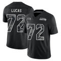 S.Seahawks #72 Abraham Lucas Player Black Limited 2026 Salute to Service Home Game Ndoa Stitched Jerseys