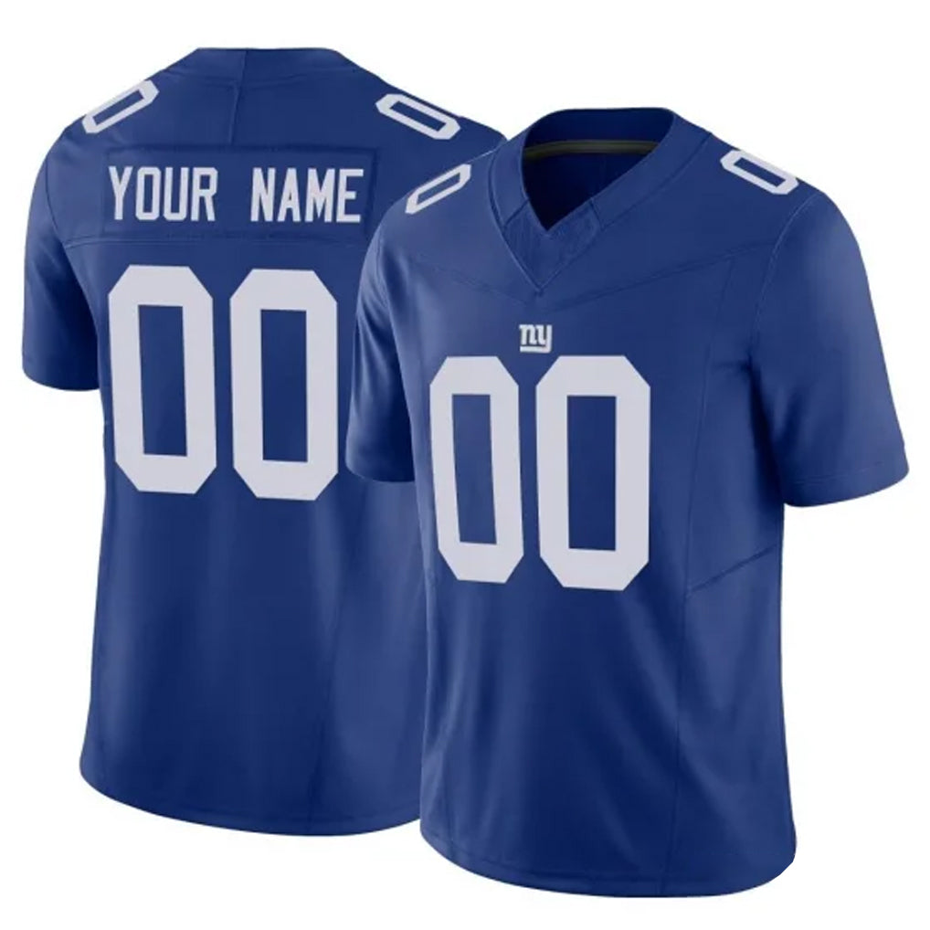 Custom NY.Giants Royal Limited Vapor F.U.S.E. Home Game Any Name & Numbers Ndoa Stitched Jerseys