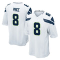 S.Seahawks #8 Jadarian Price Player White Home Game Ndoa Stitched Jerseys