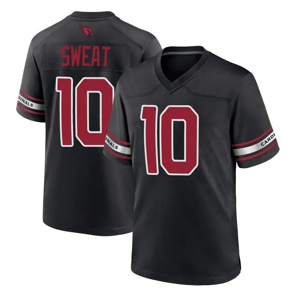 A.Cardinals #10 Josh Sweat Player Black Alternate Game Ndoa Stitched Jerseys